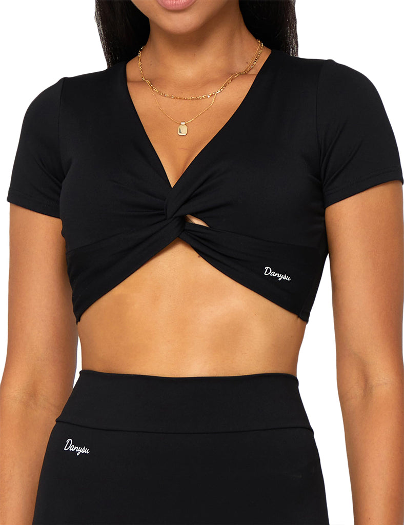 Danysu Twist Front Tops for Women