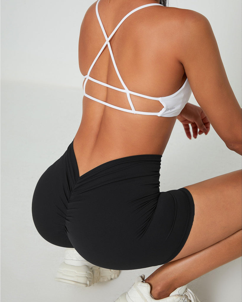 Danysu V-Back Scrunch Butt Shorts Naked Feel