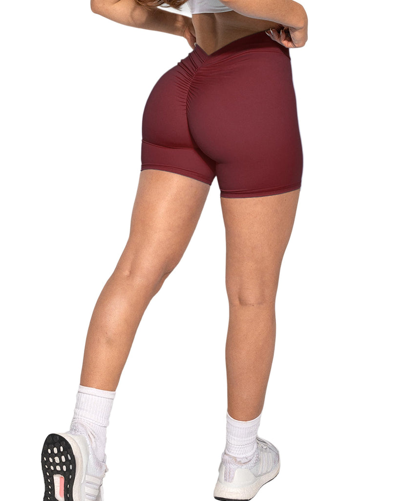 Danysu V-Back Scrunch Butt Shorts Naked Feel
