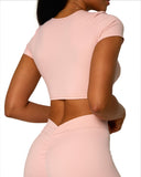 Danysu Twist Front Tops for Women