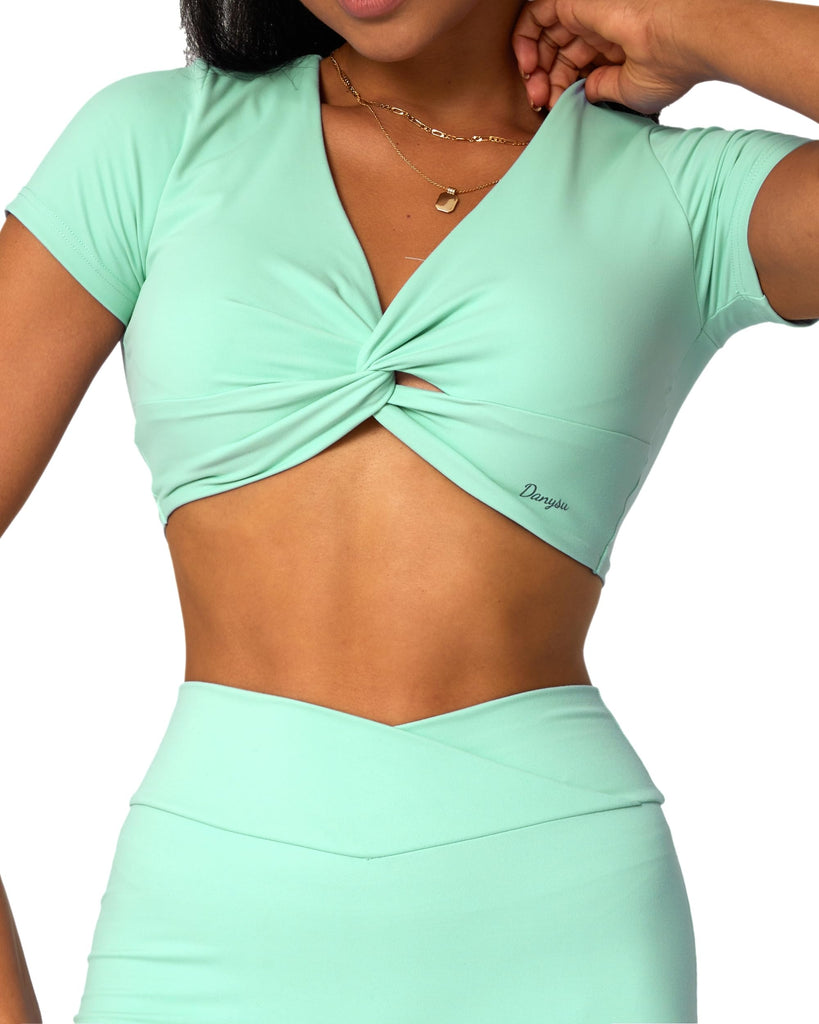 Danysu Twist Front Tops for Women
