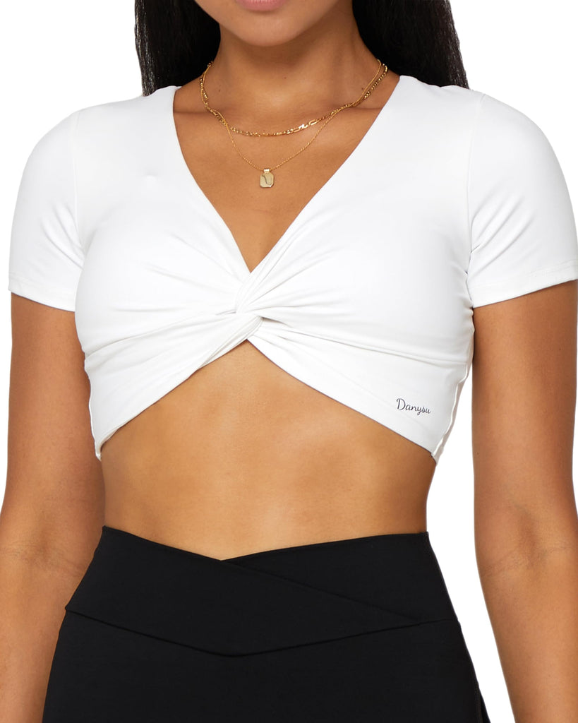Danysu Twist Front Tops for Women