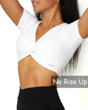 Danysu Twist Front Tops for Women