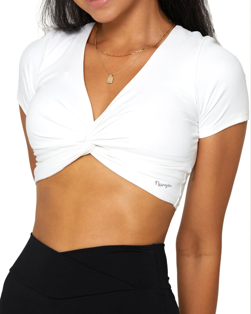 Danysu Twist Front Tops for Women
