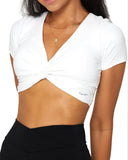 Danysu Twist Front Tops for Women