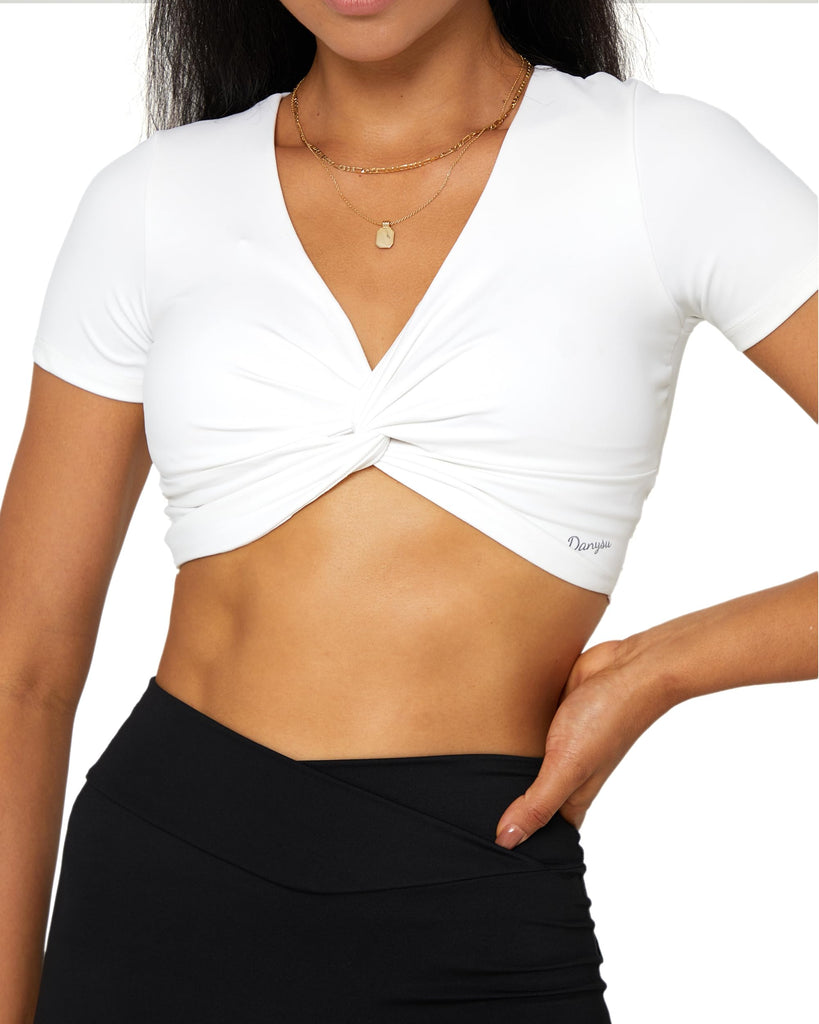 Danysu Twist Front Tops for Women