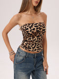 Patterns Strapless Tube Top