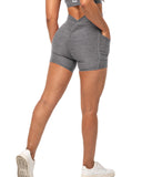 Danysu V-Back Biker Shorts with Pockets