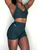 Danysu V-Back Biker Shorts with Pockets