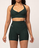 Danysu V-Back Biker Shorts with Pockets