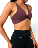 Danysu Twirl Front Backless Sports Bra