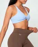 Danysu Twirl Front Backless Sports Bra