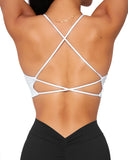 Danysu Twirl Front Backless Sports Bra