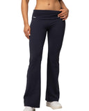 Danysu Fold Over Flared Leggings