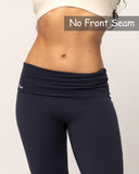 Danysu Fold Over Flared Leggings
