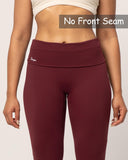 Danysu Fold Over Flared Leggings