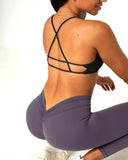 Danysu Pyramid Backless Sports Bra