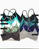 Danysu Pyramid Backless Sports Bra