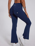 Danysu Flared Cargo Leggings with Pockets