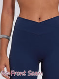 Danysu Flared Cargo Leggings with Pockets