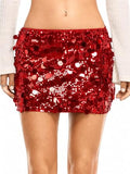 A-Line Mini Skort - Sequin