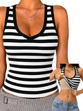 Tank Tops for Women Racerback Ribbed Sleeveless Shirts