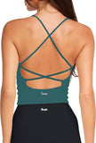 Danysu Sculpt Workout Tops Longline Sports Bras