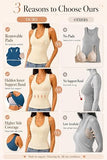 Tank Tops for Women Racerback Ribbed Sleeveless Shirts