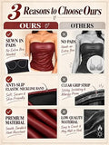 Leather Strapless Tube Top