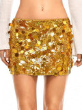 A-Line Mini Skort - Sequin