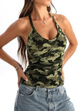 V Neck Racerback Tank Top  - Patterns