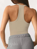 V Neck Tank Tops - Deep & Classic