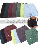 Danysu Cargo Workout Shorts with Pockets
