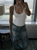 V Neck Tank Tops - Deep & Classic