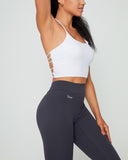 Danysu V-Back Scrunch Butt Leggings Naked Feel