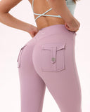 Danysu Cargo Workout Leggings with Pockets