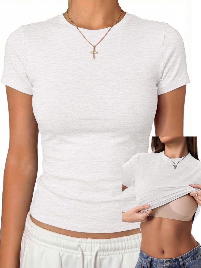 Short Sleeve Fitted T Shirt