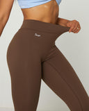 Danysu V-Back Scrunch Butt Leggings Naked Feel