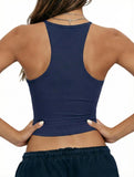 V Neck Racerback Cami Top