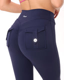 Danysu Cargo Workout Leggings with Pockets