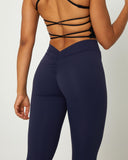 Danysu V-Back Scrunch Butt Leggings Naked Feel