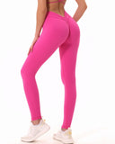 Danysu V-Back Scrunch Butt Leggings Naked Feel