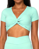 Danysu Twist Front Tops for Women