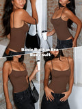 Padded Double Lined Cami Body Suit Tank Tops