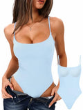 Padded Double Lined Cami Body Suit Tank Tops