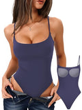 Padded Double Lined Cami Body Suit Tank Tops