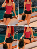 Padded Double Lined Cami Body Suit Tank Tops