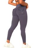 Danysu Cargo Workout Leggings with Pockets