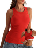 Danysu Women Racerback Tank Tops with Built in Bra