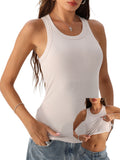 Danysu Women Racerback Tank Tops with Built in Bra
